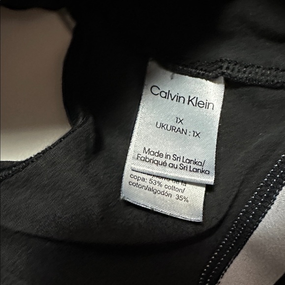 Calvin Klein Black Racerback Sports Bra - Picture 6 of 7